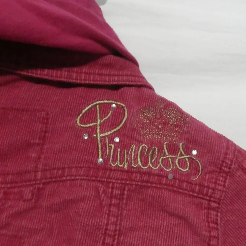 SOLOG - Perfect Royal Upper East Side | size 12 | Pink Corduroy Jacket - Picture 16 of 16